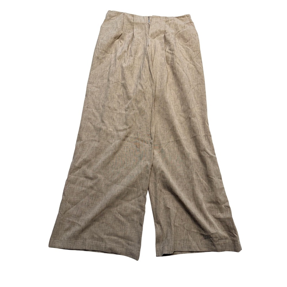 Wild Fable Pants Womens 0 Beige Wide Leg‎ Stretch Twill Dress Trousers New Tags
